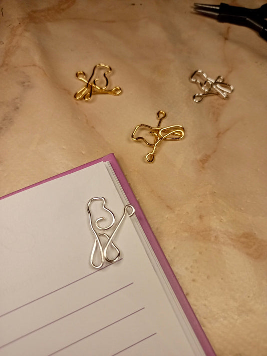 Paquete 10 clips de pajarito