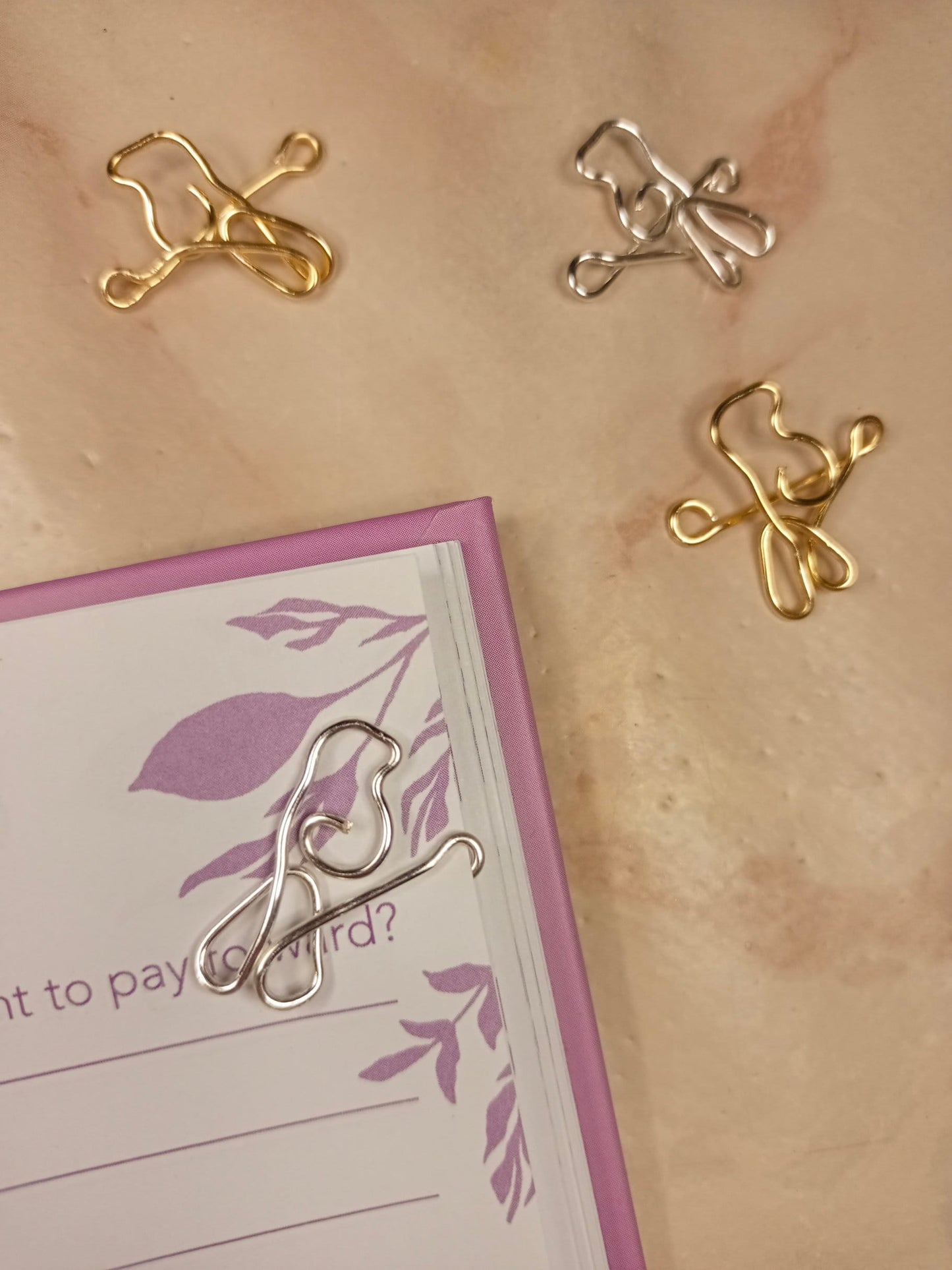 Paquete 10 clips de pajarito