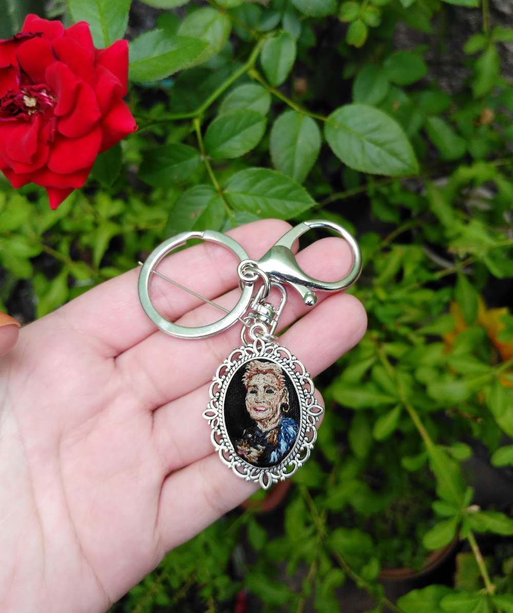 Retrato de persona con 1 mascota ($188 usd)