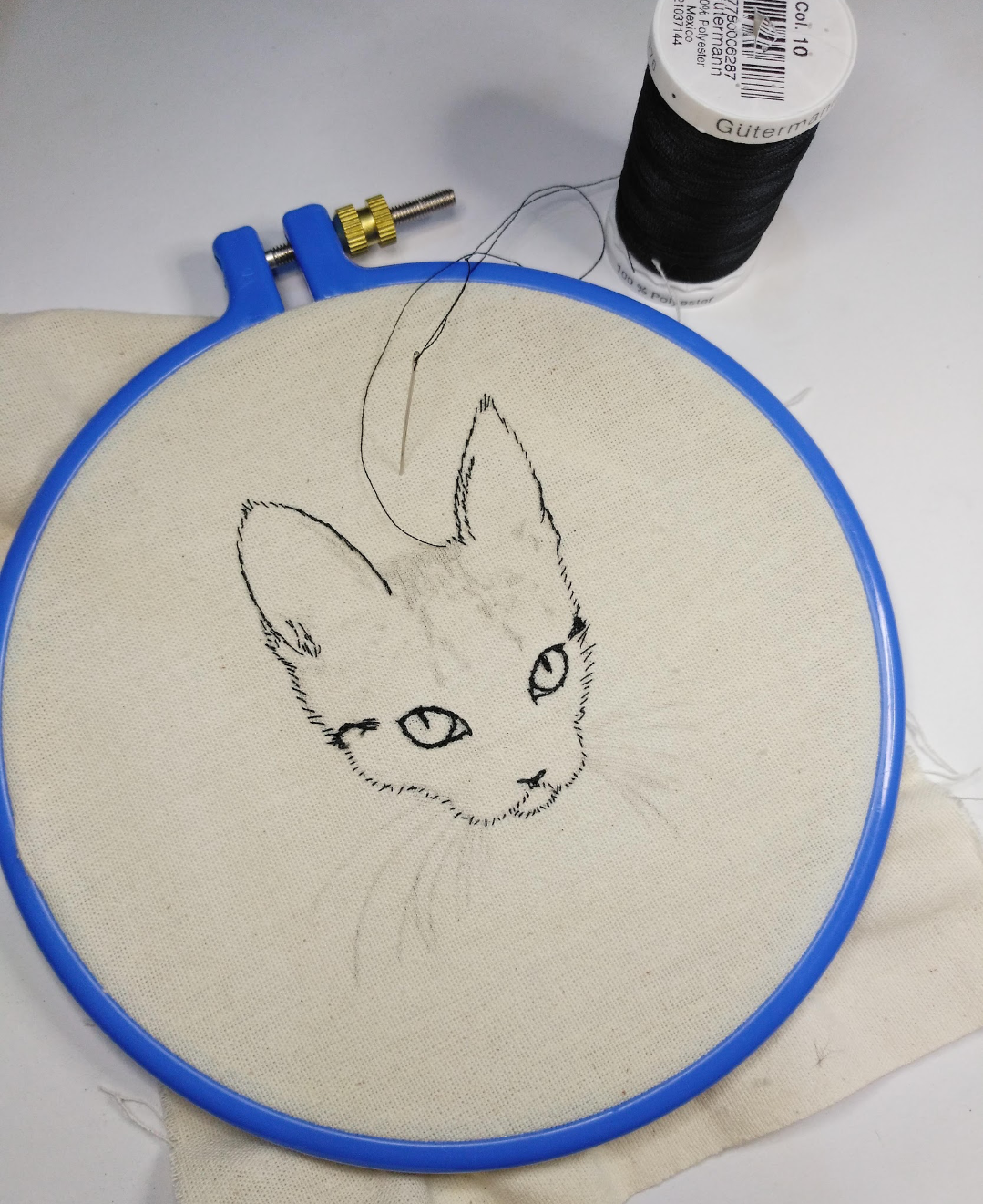 PDF: Plantilla de bordado personalizada de 1 mascota ($15 to $20 usd)